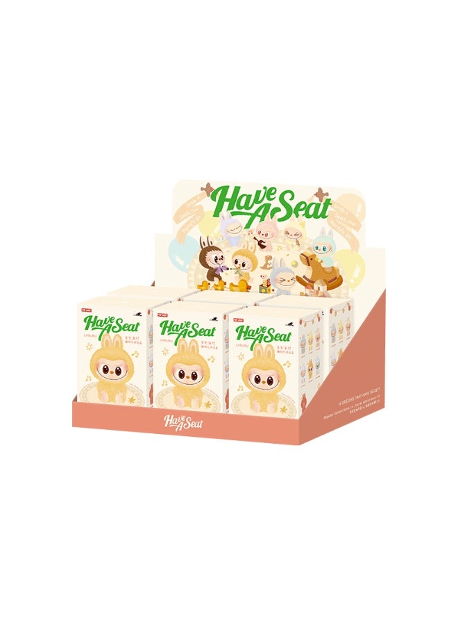 لابوبو لعبة لابوبو  إصدار هاف أ سيت صندوق مفاجآت يحتوي على 6 شخصيات بليند بوكس ناعمة وعشوائية - Image 2