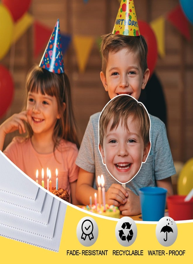EZISHIPS Big Head Cutout on a Stick - Custom Face Cutouts for Party, Graduation, Birthday, or Wedding | Life Size Photo Prop, 6"-36", 1 Piece - Image 2