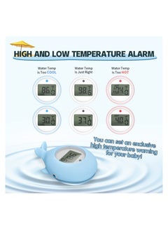 SYOSI Baby Bath Thermometer, Baby Bath Bathtub Thermometer for Infant, Safety Bath Tub Water Temperature Digital Thermometer, Floating Bathing Toy Gift, for Newborn with Flashing Temperature Warning  - Image 4