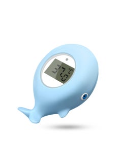 Baby Bath Thermometer, Baby Bath Bathtub Thermometer for Infant, Safety Bath Tub Water Temperature Digital Thermometer, Floating Bathing Toy Gift, for Newborn with Flashing Temperature Warning