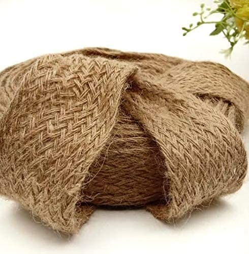 SRIVI Natural 30 Meters 13mm Jute Twine Rope Linen Twine Rustic String Cord Rope DIY Burlap String Rope Party Gift Wrapping Cords Decor Items - Image 4