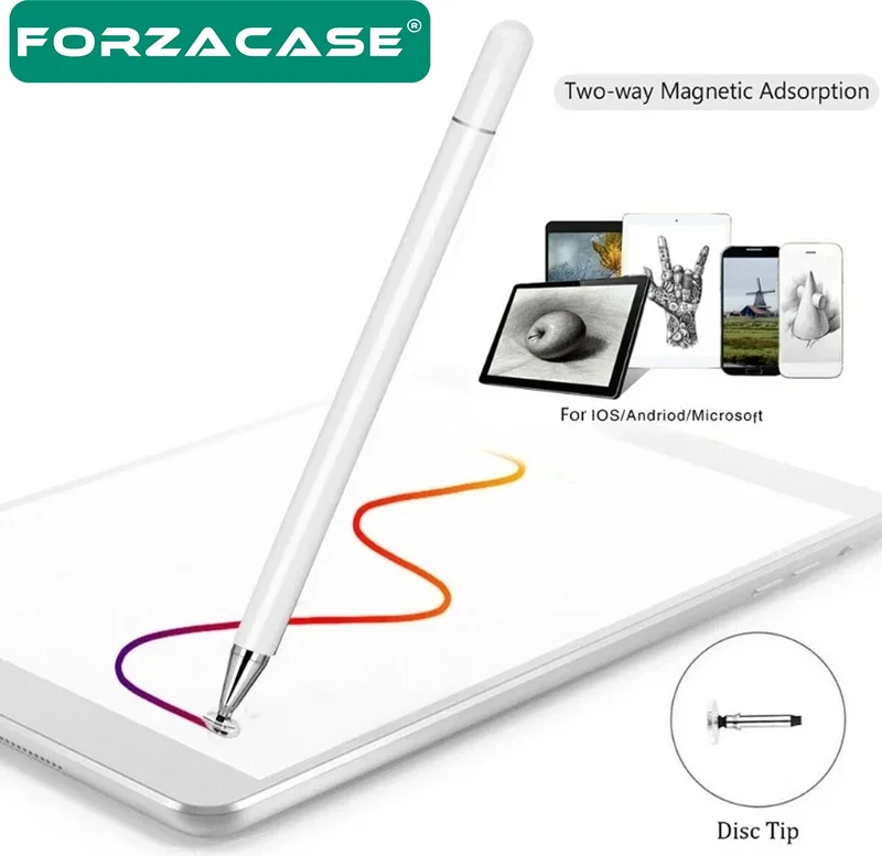 Forzacase Universal Phone Tablet 3in1 Ballpoint and Disc Tip Stylus Pen Touch Pen - FC240