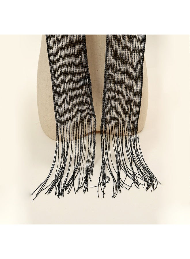 2 قطعة من وشاح لامع خفيف الوزن للنساء مناسبة للحفلات المسائية - Image 5