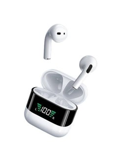 TWS-10 Plus Wireless Bluetooth Earbuds with LED Display, 13mm Driver, Auto Pairing, 50h Standby Time, Lightweight Portable Stereo Earphones for Music and Calls