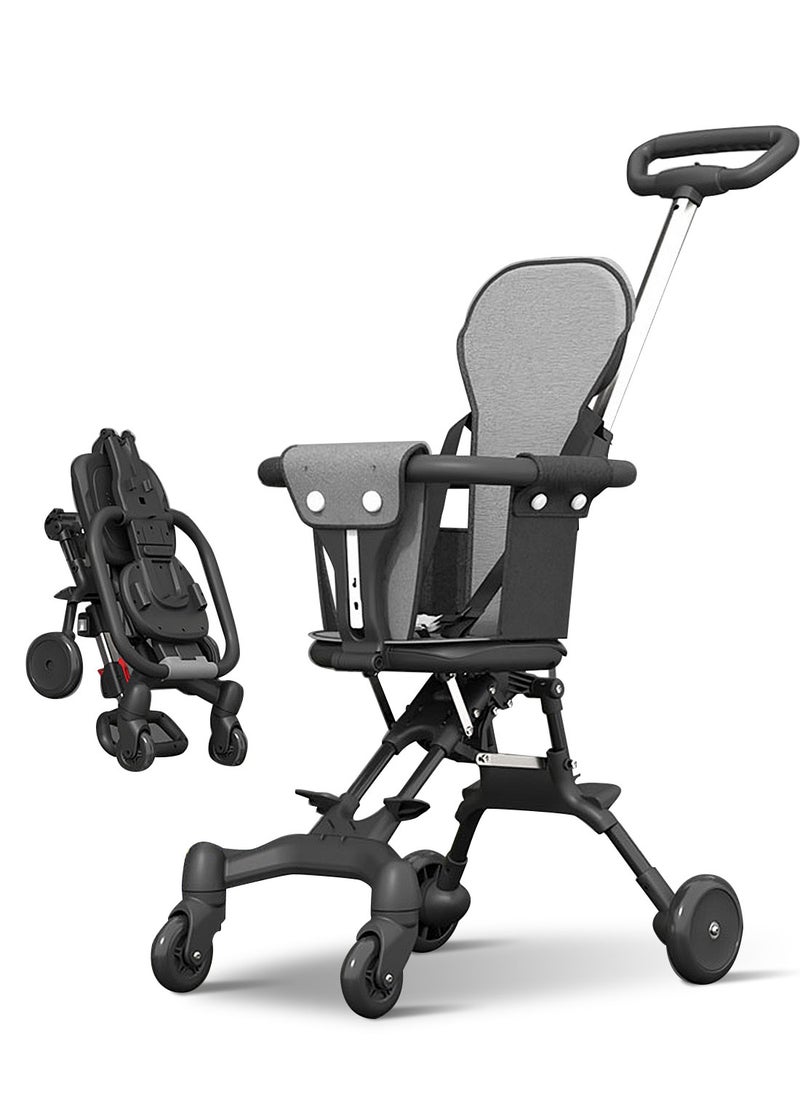 MaBaby Baby Stroller Two-Way Lightweight Strollers Easy Fold Push Chair With Four Wheels  - Image 1