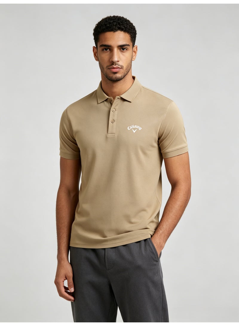 Callaway golf quick-drying short-sleeved Polo shirt men's summer breathable sports lapel casual shirt - Image 1