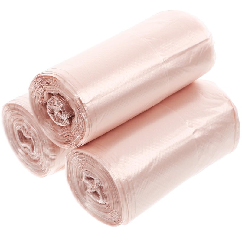 Leak Resistant Rose Gold Small Trash Bags 90pcs for Car Office Travel and Indoor Use - Image 2