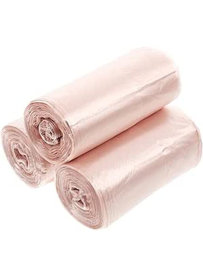 Leak Resistant Rose Gold Small Trash Bags 90pcs for Car Office Travel and Indoor Use - Image 1