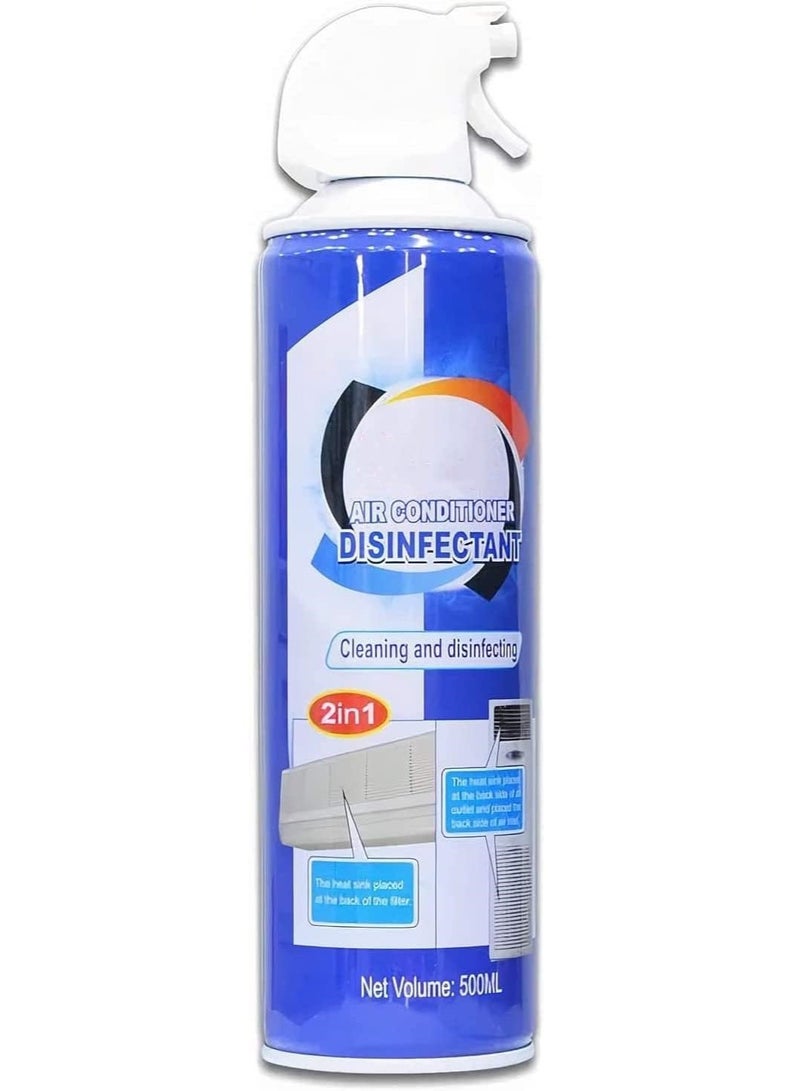 Yameem Air Conditioner Disinfectant Foam Spray 500ml, Ac Cleaning Spray, Cleaning& Disinfecting, Sterilizing Deodorant, Household Air Conditioner Cleaning  - Image 1