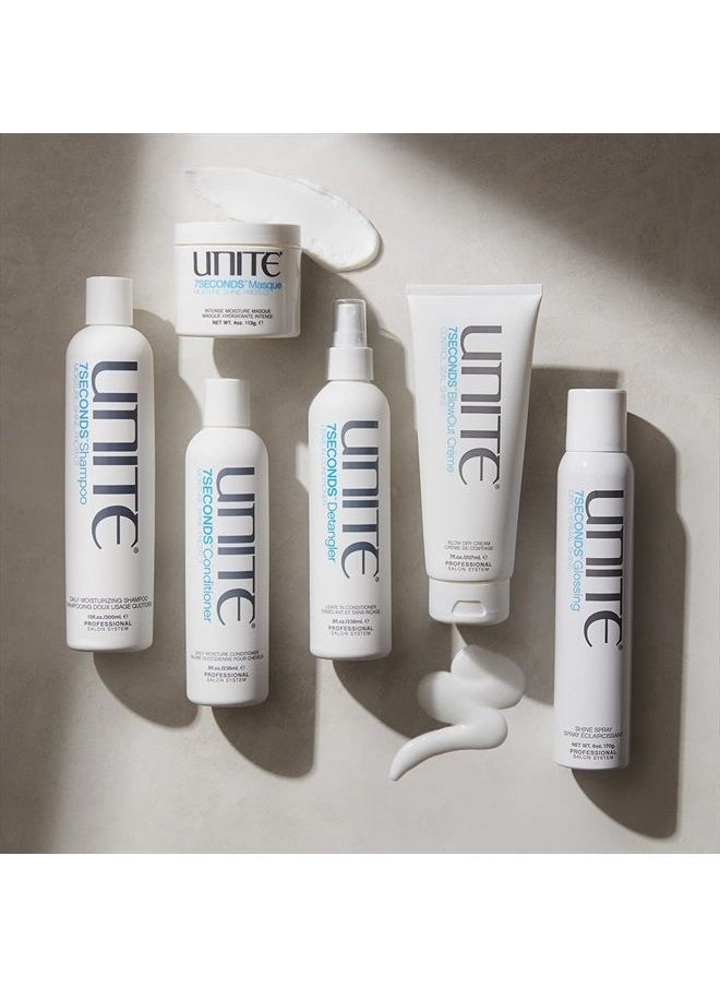 UNITE Hair 7SECONDS Masque - Moisture. Shine. Protect, 4 Oz  - Image 5