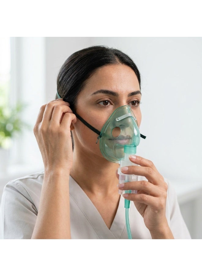 MEDIX Adult Nebulizer Mask Elongated for Aerosol Therapy & Respiratory Care - Image 4