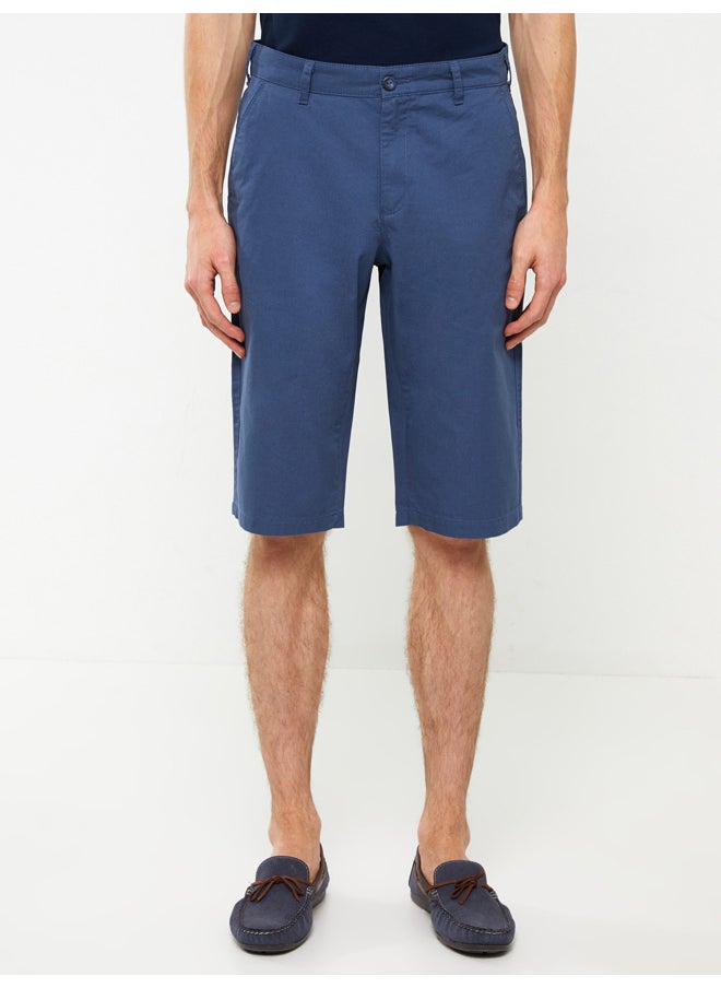 LC WAIKIKI - Standard Fit Gabardine Men's Bermuda Shorts - Image 1
