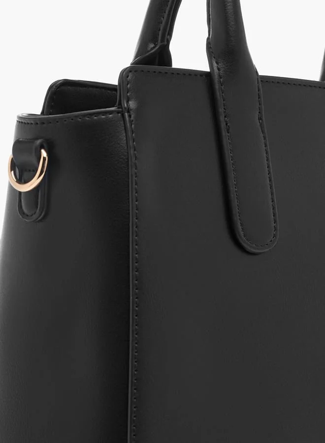 Celeste Animal Textured Tote Bag with Zip Closure and Handles
