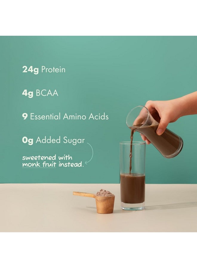 cosmix No-Nonsense Plant Protein | 24g Protein/Serve | Mint Cacao | Pea & Rice Isolate | Plant Based Protein | Easy to Digest | All Essential Amino Acids - 38g (Pack of 6 Sachets) - Image 3