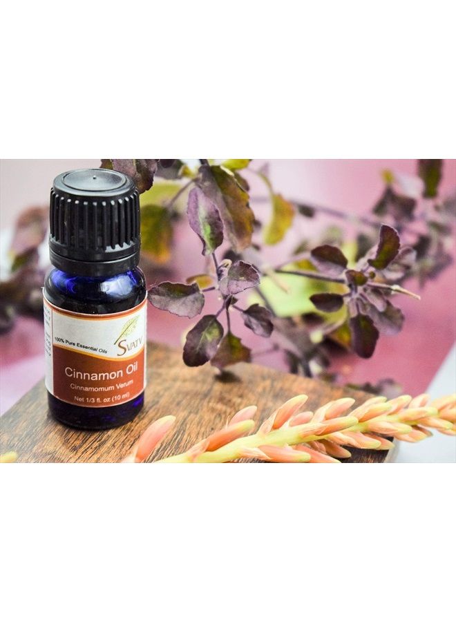 SVATV Cinnamon Essential Oil Therapeutic Grade Aromatherapy Oils Fragrance Oil for Diffuser Yoga Massage & DIY Personal Care 10 ml - Image 5