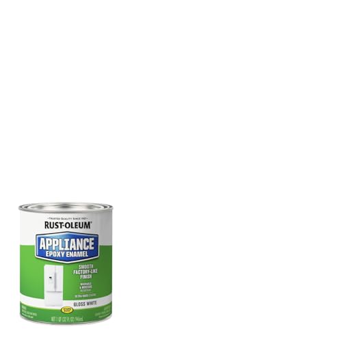 Rust-Oleum 241168 Specialty Appliance Epoxy Paint, Quart, Gloss White - Image 2