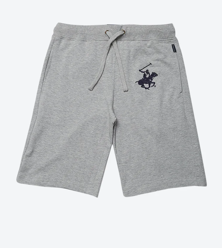 بيفرلي هيلز بولو كلوب شورتات محبوكة صلبة