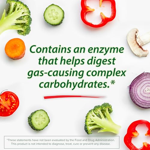 beano To Go Gas Prevention, Food Enzyme Dietary Supplement, Help Digest Gas-Causing Foods, 12 Tablets - Image 3