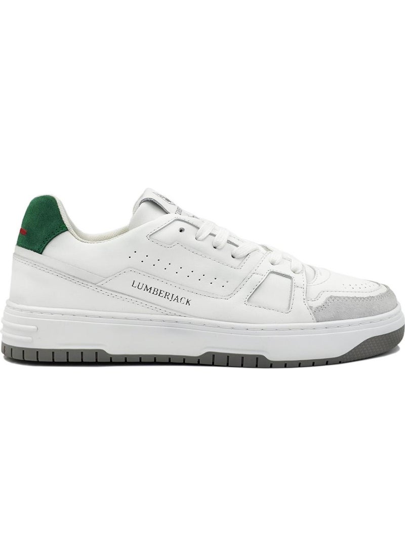 LUMBERJACK - Villa Sneakers White-Green - Image 1