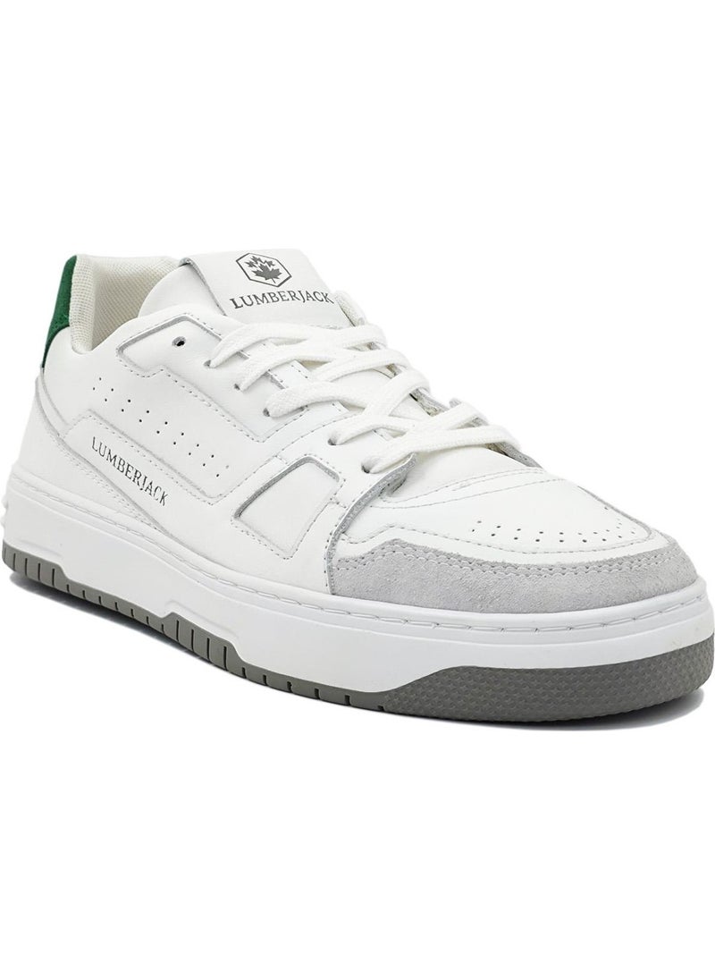 LUMBERJACK - Villa Sneakers White-Green - Image 1