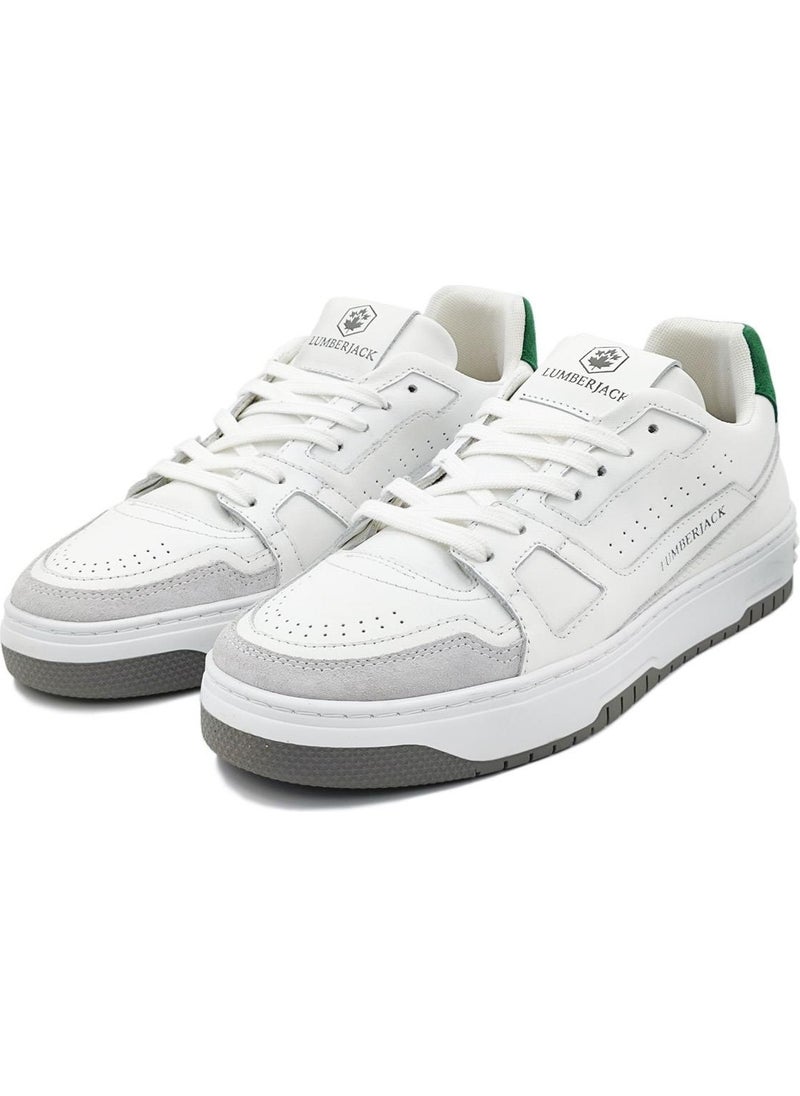 LUMBERJACK - Villa Sneakers White-Green - Image 1