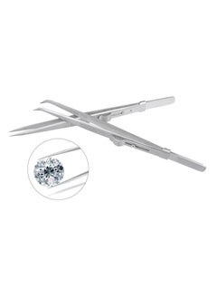 Oasisgalore 2Pcs Precision Tweezers，Stainless Steel Tweezers for Electronics, Laboratory Work, Jewelry-Making, Craft, Soldering  - Image 3