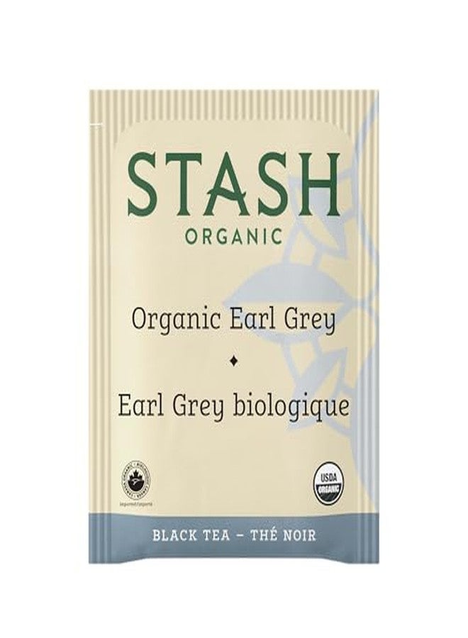 Stash Tea Organic Earl Grey Black Tea, Caffeinated, Non-GMO Project Verified, Serve Hot or Iced, 96 Tea Bags, 16 count (6 pack) - Image 4