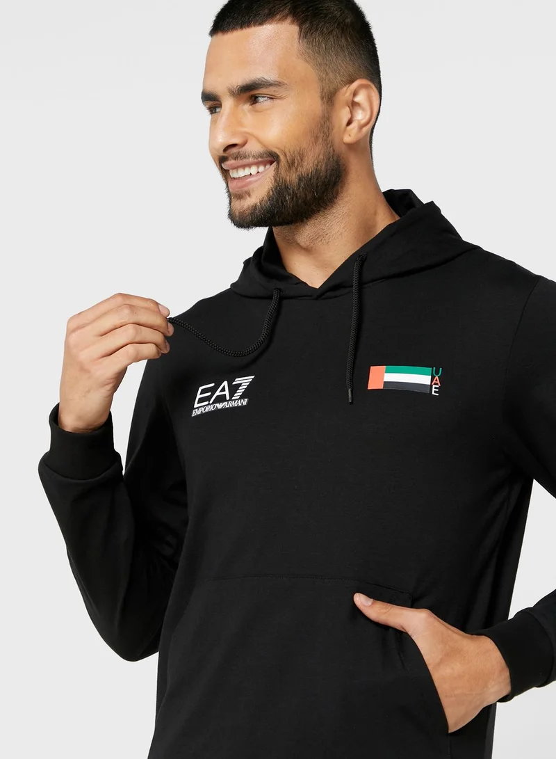 EA7 إمبوريو أرماني هودي بطبعات