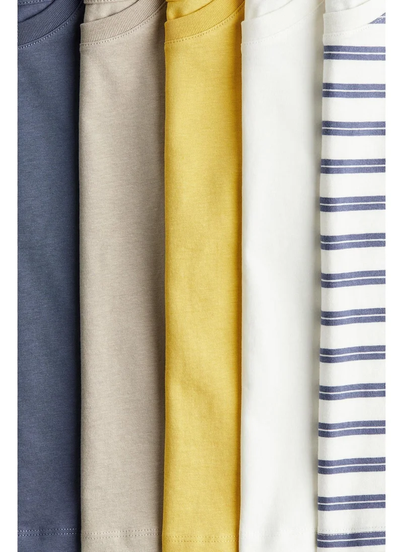 H&M 5-pack cotton T-shirts