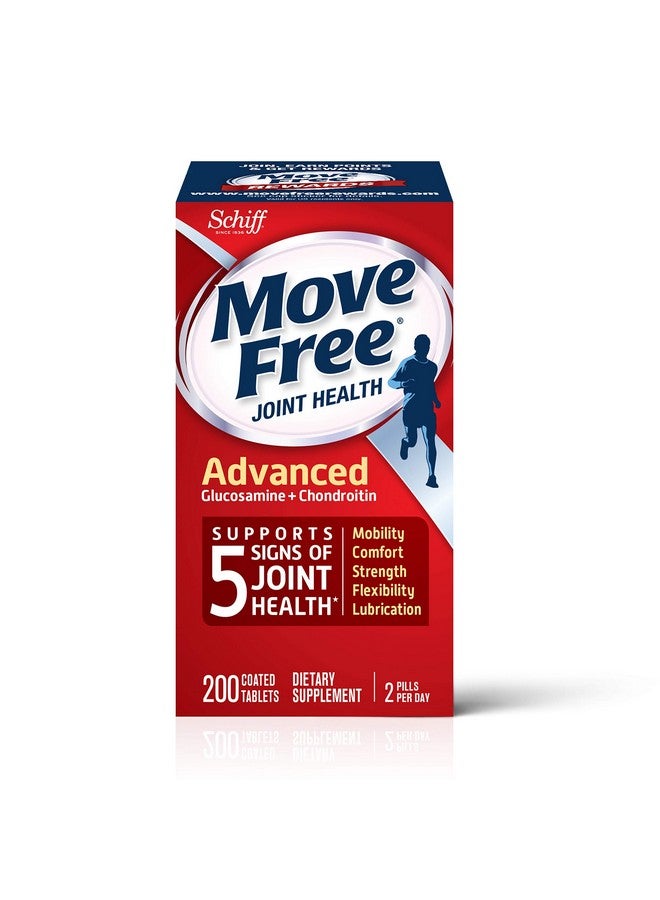 Schiff Move Free Advanced, Joint Health (200 Count) (2 Pack) - Image 1