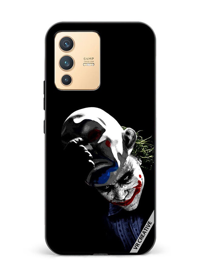 VR CREATIVE Protective Case Cover For Vivo V23 5G Joker Design Multicolour - Image 1
