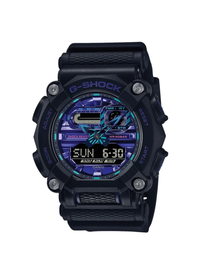G-SHOCK Men's Men's Resin Analog-Digital Watch GA-900VB-1ADR - 49.5 mm