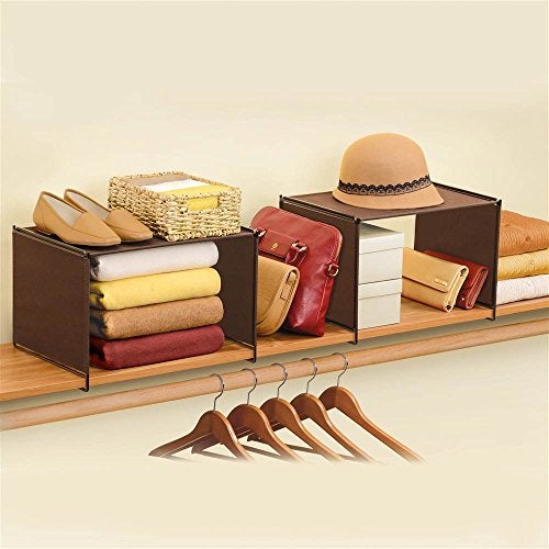 Lynk 640121 Vela Closet Organizer Extra Shelf-Bronze (17.1 L x 10.9 W x 10.9 H) - Image 5