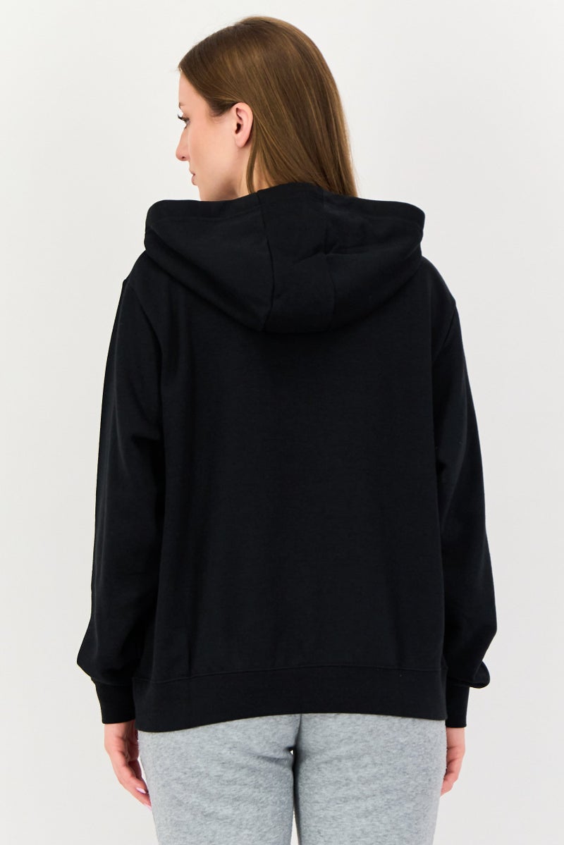 Nike Women Sportswear Fit Long Sleeve Outdoor Hoodie, Black - Image 3