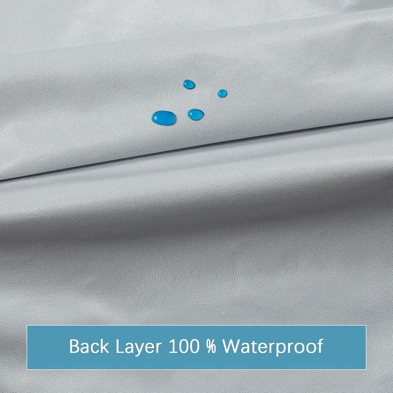 Biloban Queen Mattress Protector Waterproof, Noiseless & Soft Coverage Queen Size Mattress Cover Fitted Sheets with Deep Pocket up to 14", Super Breathable & Easy Wash Mattress Protector - Image 2