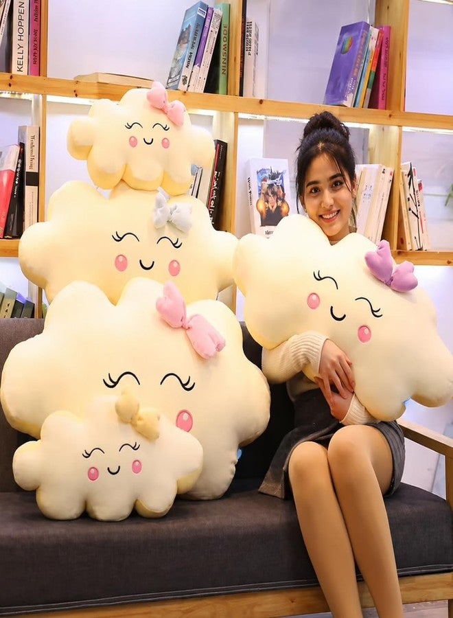 TechMax Solution وسادة ناعمة من TechMax Solution Cloud Plush Pillow مع فيونكة أرجوانية - Image 2