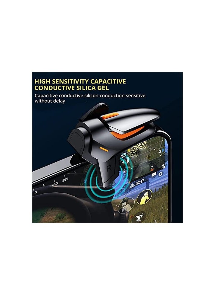 Mobile Game Trigger, Mobile Gaming Controller for PUBG Mobile, Sensitive Shoot and Aim Trigger