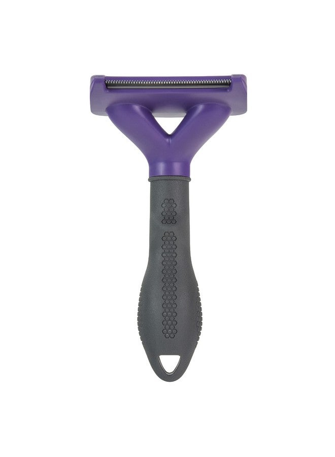 FURminator® deShedding Tool For Medium/Large Cats, Long Hair, Removes Loose Hair From Shedding - Image 2