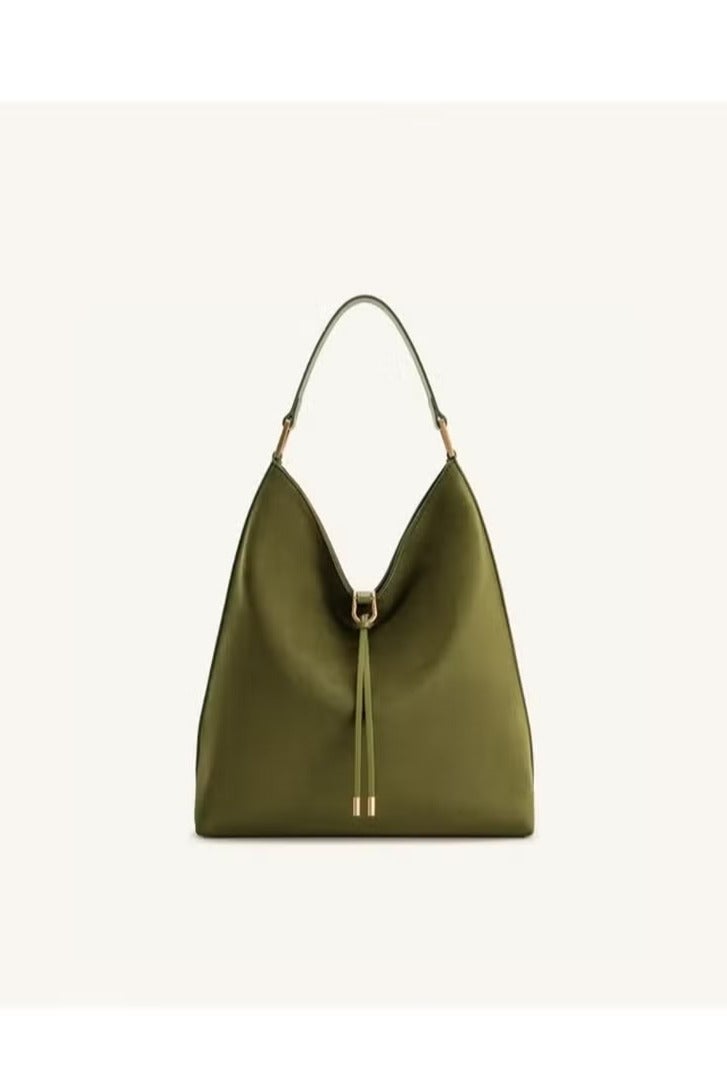 JW PEI Tote Bag - Hobo Bag with Spacious Capacity, Effortlessly Chic Shoulder/Chest Bag — Green - Image 1