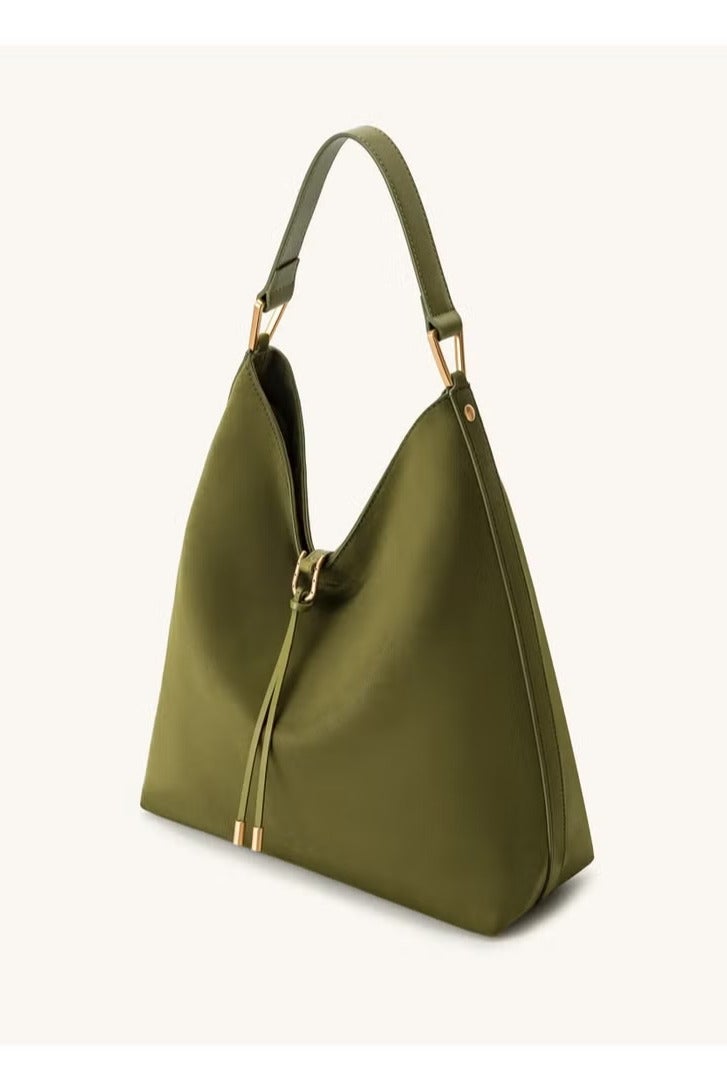 JW PEI Tote Bag - Hobo Bag with Spacious Capacity, Effortlessly Chic Shoulder/Chest Bag — Green - Image 2