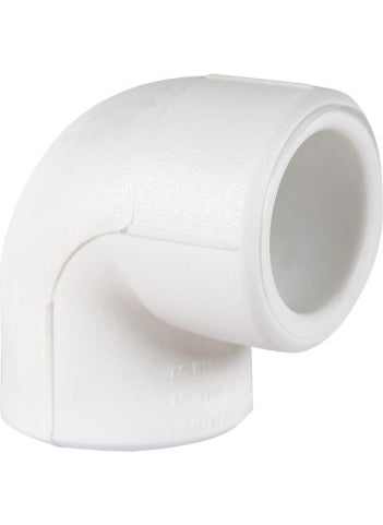 Güven Plastik 25 mm 90 Elbow Prc Clean Water Installation Pipe Attachment (10 Pieces) 