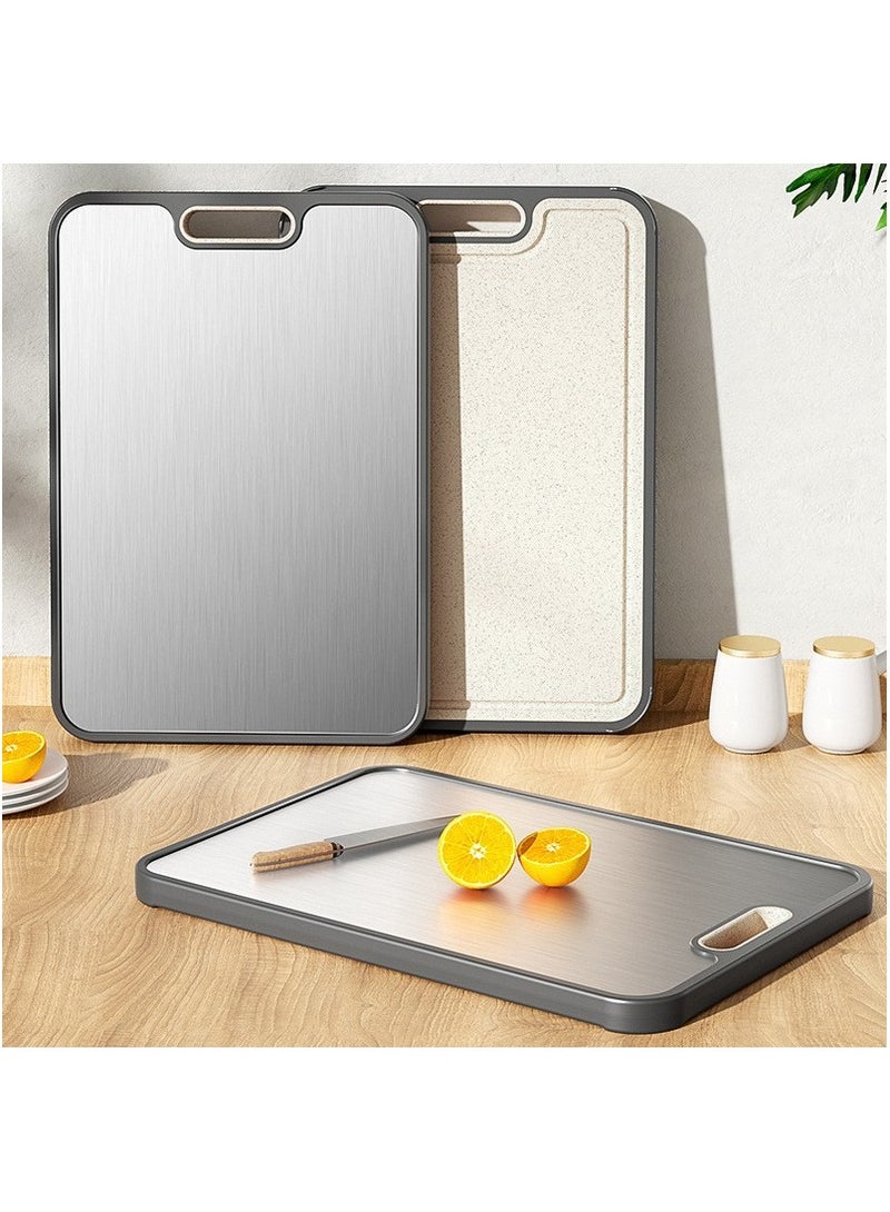عربست دسكة قطع مضادة للبكتيريا مزدوجة الجانبين | فصل صحي مزدوج المادة، تأشير ت.ي.ف. الألماني، الزمة الجديدة لتانظيف المطبخ - Image 2