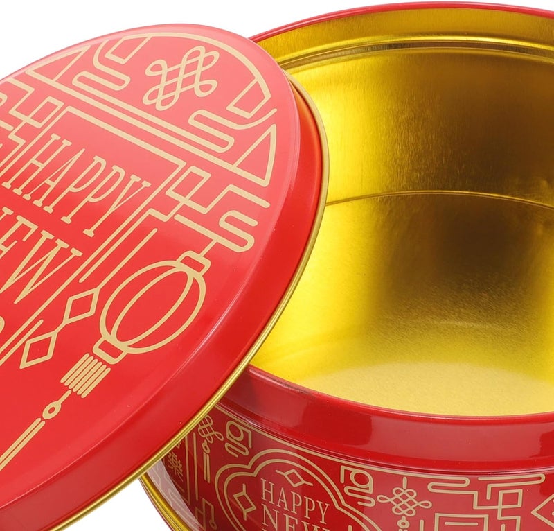 PERSELOSO Red Portable Party Candy Box with Handle, Decorative Packaging Box for Wedding and Festival Favors, Bridesmaid Goodies Container for Holiday Treats - Image 3