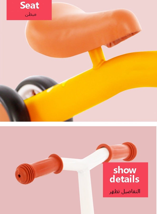 Baby Balance Bike Boys Girls Toddler Balance Bike 4 Wheels Toddler First Birthday Gifts - Image 4