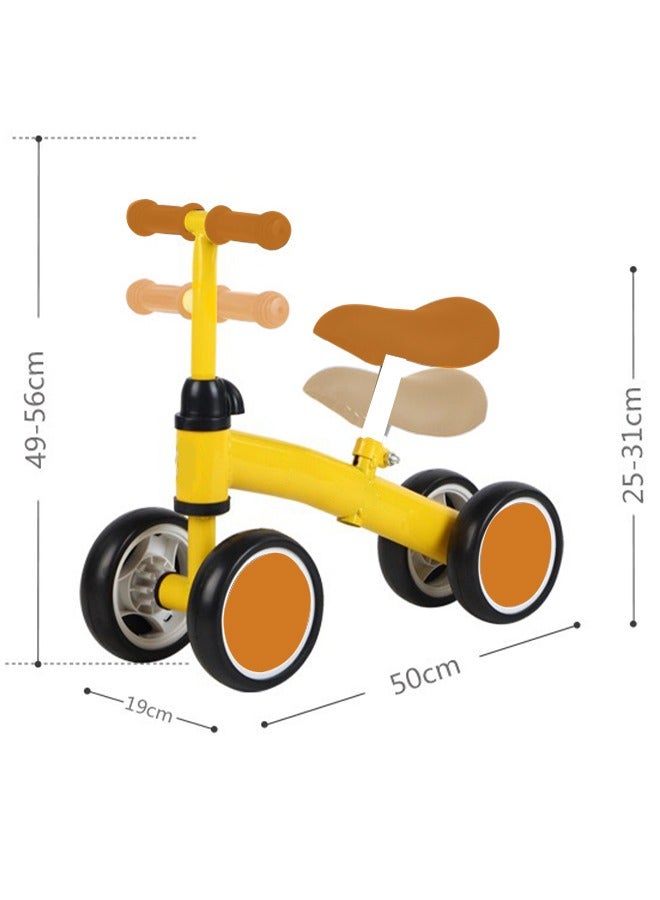 Baby Balance Bike Boys Girls Toddler Balance Bike 4 Wheels Toddler First Birthday Gifts - Image 2