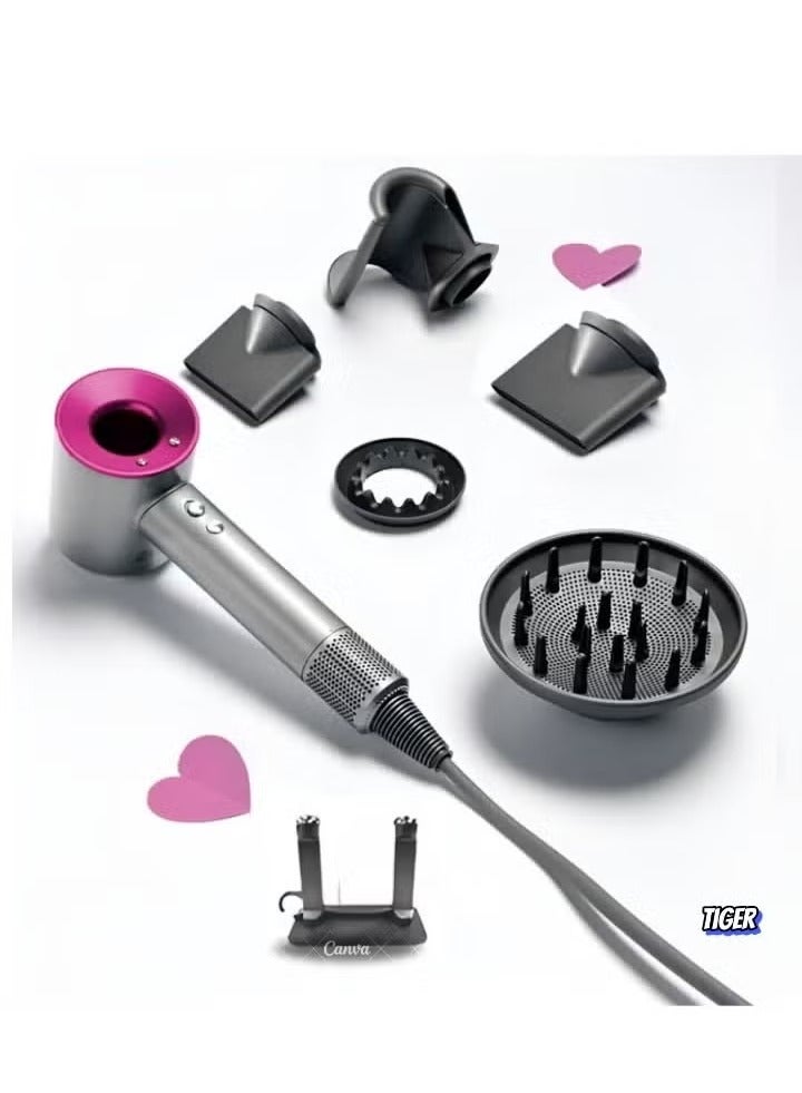 TIGER Professional Leafless Supersonic Hair Dryer – Negative Ion Electric Hair Dryer for Personal Hair Care & Styling – Constant Anion Technology for Smooth - Frizz-Free Hair – Salon-Quality Results at Home - Image 5