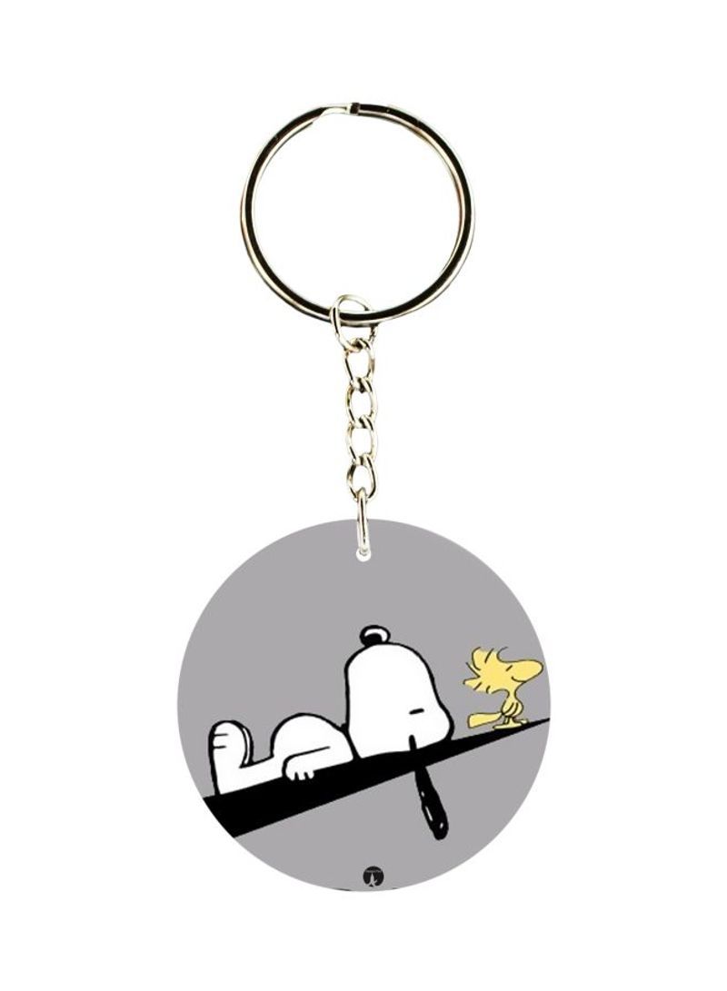 Cartoon Printed Keychain
