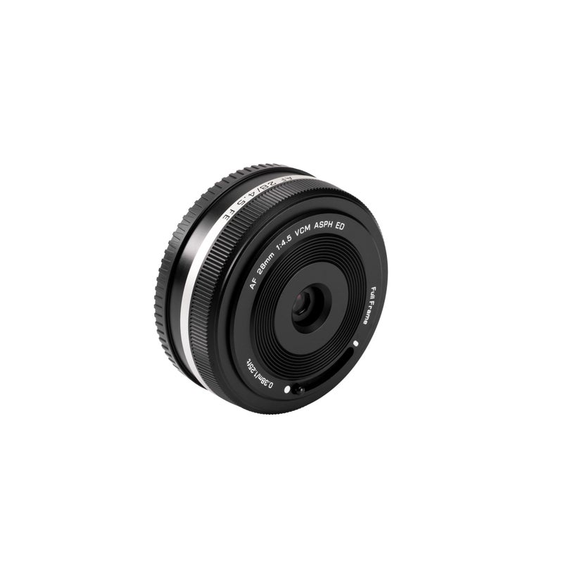 VILTROX 28mm f4.5 Pancake Lens for Sony E, Auto Focus 28mm f/4.5 FE Chips-Size Ultra-Thin Full Frame Lens for Sony E Mount - Image 3