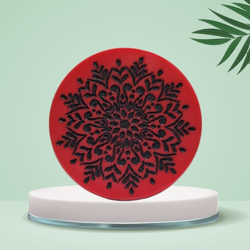 NHD مضرب كاروم محترف 813، مصنوع من كرة بلياردو بلجيكية رقم 1، مضرب كرة بول، مضرب بطولة، مضرب معتمد، الأبعاد 41 مم × 8 مم، الوزن 15 جرام (وردي) - Image 2