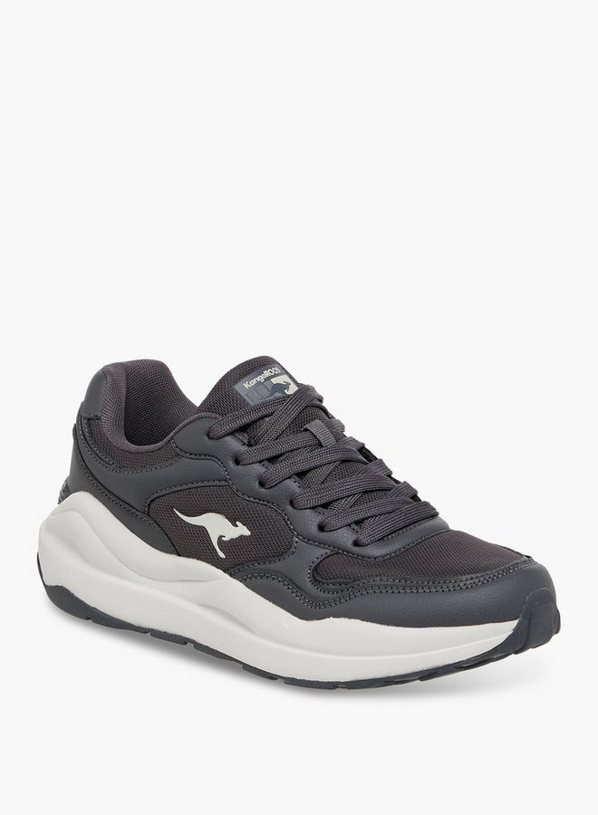 kangaROOS Women's Panelled Sports Shoes with Lace-Up Closure - Image 2